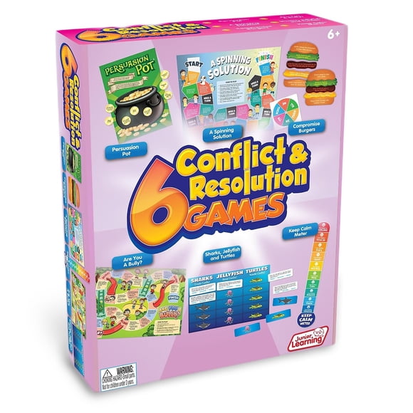 Juego Junior Learning Conflict & Resolution 6 juegos