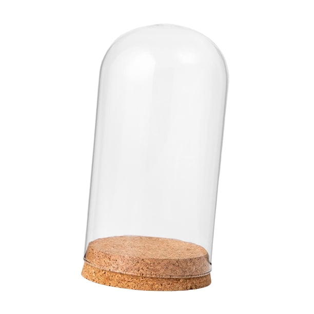 Cúpula De Cristal Con Forma De Campana, Vitrina Tipo Cúpula Para Oficina, Boda, Hogar, 9cm X 12cm