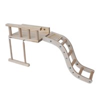 Magideal - Perchas De Madera Para Pájaros, Accesorios Para Jaulas, Resistente, Fácil De Instalar, Jaula Para Pájaros, Juguete Multiusos Para Periquitos Y Pájaros