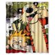 thumbnail image 1 of Cortina de ducha de Calvin y Hobbes Dancing, juego de cortinas de baño con ganchos, tamaño 60 x 72 pulgadas, 1 of 3