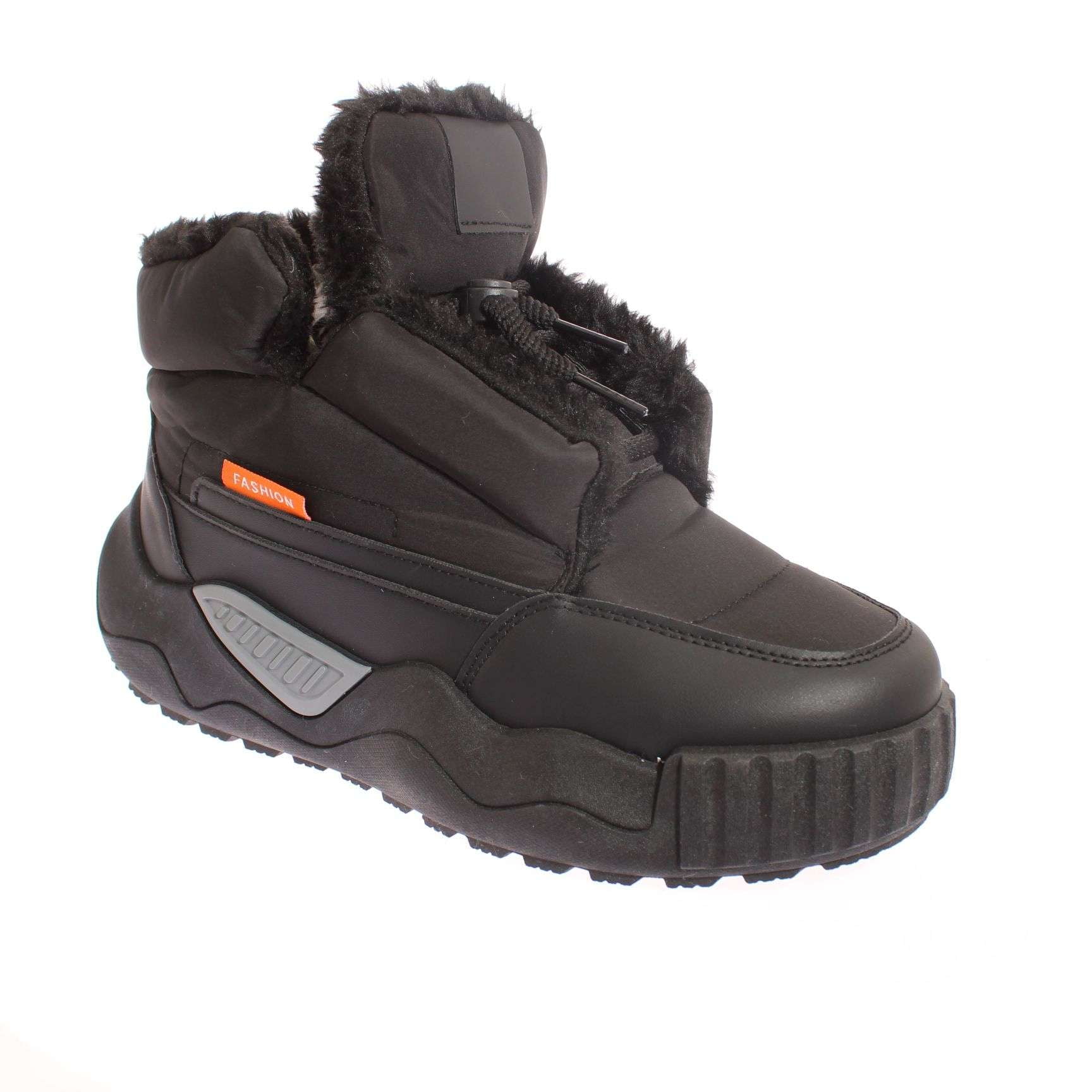 Botin Invernal Negro Vía Franca