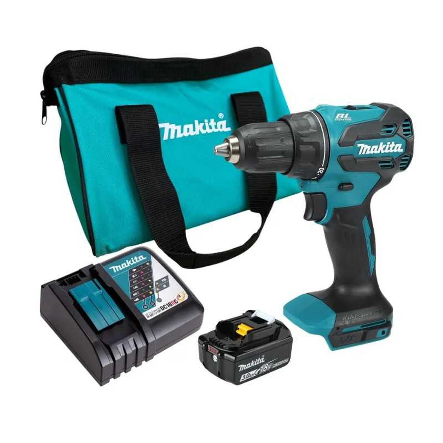 Kit Taladro Percutor Makita Dhp490rfx – 1 Bat Y Cargador