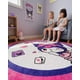 thumbnail image 5 of Alfombra Circular Acolchada Infantil De 80cm De Kurumi, 5 of 6