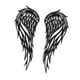 thumbnail image 5 of 2 Piezas Angel Wing Wall Art Office Hallway Collectible Chimenea Ornamento De Hierro 45cmx18cm, 5 of 5