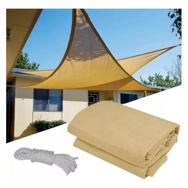Toldo. - Toldo Vela Triangular Impermeable Para El Sol 4.5x4.5x4.5