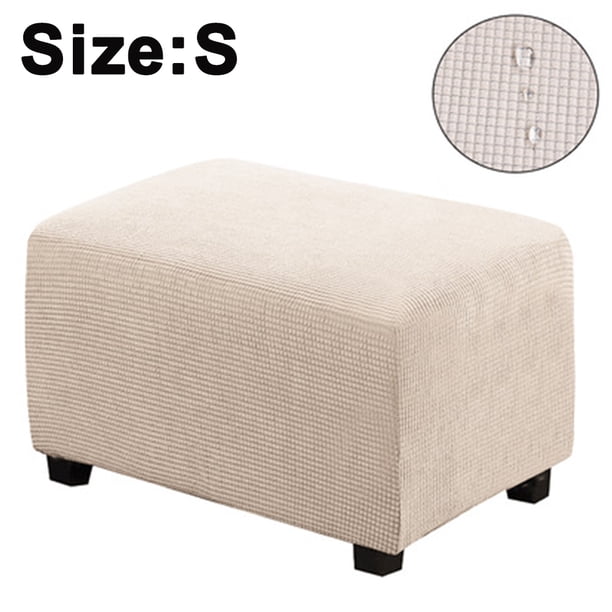 Funda Elástica Fácil De Llevar Para Otomana, Plegable, Con Almacenamiento, Protector De Muebles, Funda Rectangular Suave Con Base Elástica.