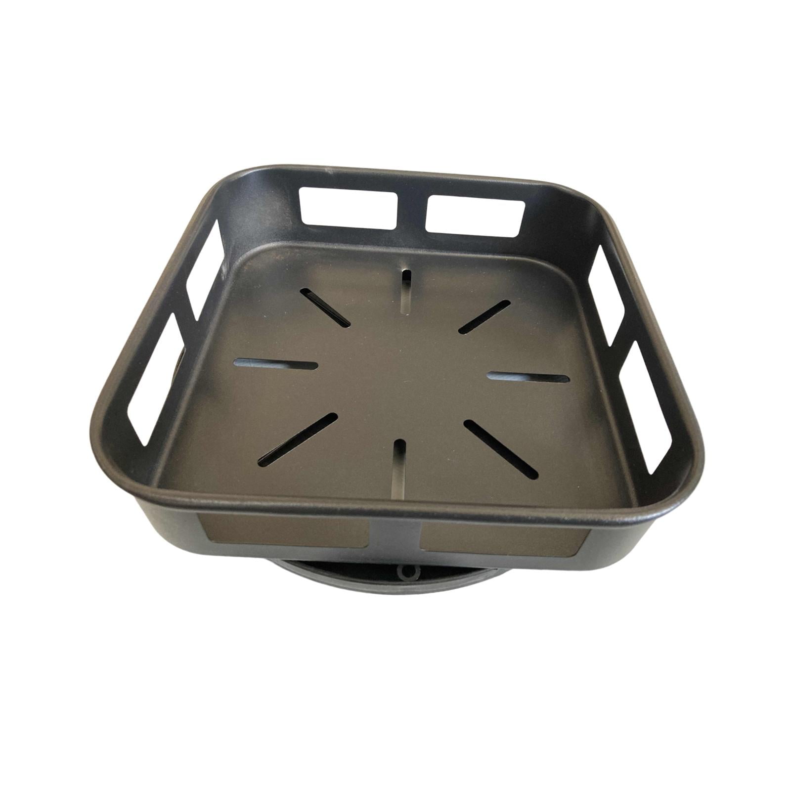 Bothyi - Organizador De Condimentos Giratorio De 360 Grados Antideslizante Para Armario Nevera Cocina Cuadrado 1 Nivel