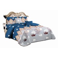 Genérico - Cubrecama Quilt Verano 2 Plazas Varios Diseños