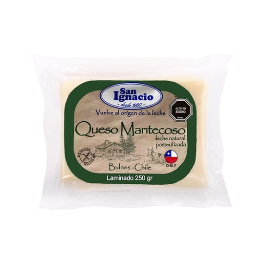 Queso Mantecoso Laminado 250 g San Ignacio