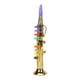 thumbnail image 1 of Instrumento De Viento De Trompeta De Saxofón ABS Con 8 Teclas De Colores Juguete Musical Dorado, 1 of 3