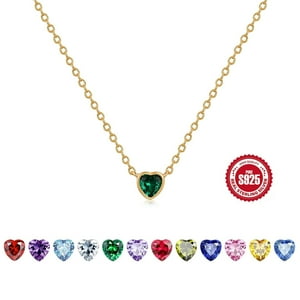 Collar Heshpaws S925 Sterling Silver Pink Diamond