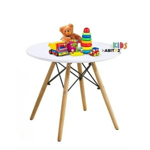 Habita2 Chile - Mesa Para Niños Eames Infantil 60 Cm - Blanca