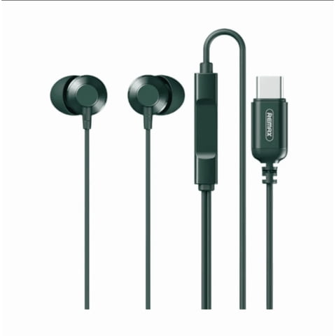 Audífonos Remax Rm-512A Tipo-C Verde