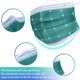 thumbnail image 5 of Mascarilla desechable protectora de 4 capas, 50 piezas, verde, 5 of 9