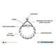 thumbnail image 2 of Collar de adiestramiento para perros Herm Sprenger Ultra-Plus cromado, 2 of 7