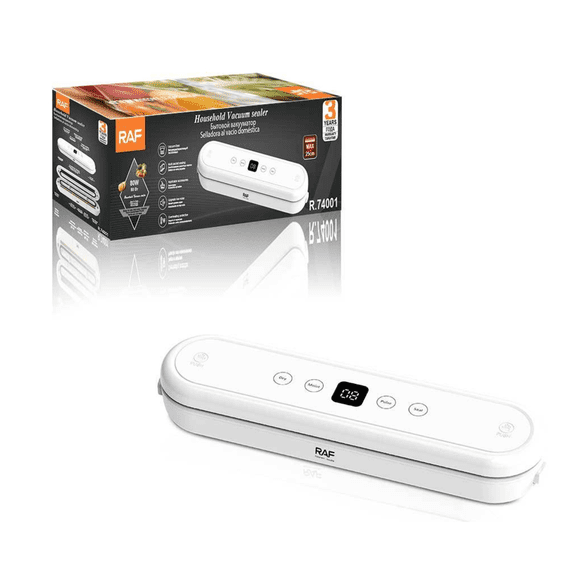 Selladora Al Vacío Doméstica Raf R.74001 | Potencia 80w