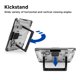 thumbnail image 3 of Funda para iPad PIVOT A22A Transparente/Negra 10ª Generación, 3 of 8