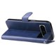 thumbnail image 4 of Funda tipo cartera para Google Pixel 8 Pro con bolsillo con cremallera y ranuras para tarjetas – Función de soporte Azul, 4 of 6