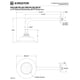 thumbnail image 4 of Alcachofa de ducha Kingston Brass Victorian Girasol Raindrop, 4 of 4