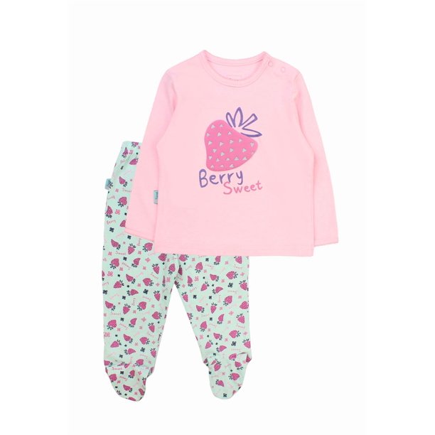 Pijama bb niña 2 piezas strawberry 222