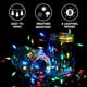 thumbnail image 5 of Guirnalda de luces LED navideñas Joiedomi 200 multicolor con batería de 20 m, 5 of 8
