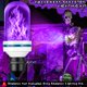 thumbnail image 3 of Guirnalda LED púrpura de 6 m TAINAT – 4 modos, 3 of 7