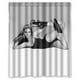 thumbnail image 1 of Cortina de ducha con estampado de Beyoncé, juego de cortinas de baño con ganchos, tamaño 60 x 72 pulgadas, 1 of 3