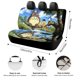 thumbnail image 2 of Studio Ghibli-theme Car Rear Seat Covers Back Elastic Flexible Car Seat Covers Decorative Fits Most Cars 120x59x76cm, 2 of 6