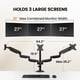 thumbnail image 4 of Soporte de triple monitor ErGear Gas Spring para 13 a 27 pulgadas, 4 of 7