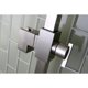 thumbnail image 2 of Barra deslizante para ducha Kingston Brass Claremont de 24" con jabonera, 2 of 4