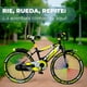 thumbnail image 4 of Bicicleta Niño Infantil Montain Bike Mtb Con Ruedas Aro 20 Amarilla, 4 of 5