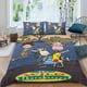 thumbnail image 2 of Los Thornberrys Salvajes Conjunto de sábanas temático, trío de piezas, cómodo y amigable con la piel, diseño único, regalo de decoración para el hogar para familiares, amigos y fans,173cm *218cm, 2 of 6