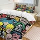 thumbnail image 3 of Spider-Man 3 Piece Sets Full/Queen Size - Reversible Microfiber Quilts with 2 Shams Soft Lightweight Bedspread Coverlet Comforter for All Season Bed Sheets, 3 of 5