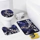 thumbnail image 3 of Kylian Mbappé Juego de 3 alfombras de baño de coral fleece: tapete de baño + alfombra de inodoro en forma de U + funda de tapa de inodoro en forma de O, 3 of 6