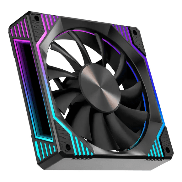 Ventilador Cooler Para Pc Gamer Argb Pwm 120mm Silencioso Alto Flujo De Aire 4 Pines 3 Pines 5v Compatible Gabinete Pc Escritorio Gaming