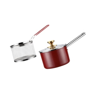 Bothyi - Olla Para Freír, Utensilios De Cocina, Cacerola, Freidora Japonesa Para Freír Al Vapor, Camping