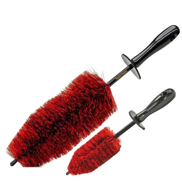 Set de cepillos de limpieza SPEED MASTER 46 cm y 33 cm para llantas
