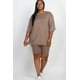 thumbnail image 1 of Conjunto De Top Holgado Y Shorts De Ciclista De Talla Grande, 1 of 2