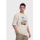 thumbnail image 2 of Polera Hombre Estampada Beige, 2 of 5