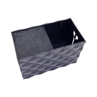 Ioensy - Caja De Almacenamiento Profesional De Gran Capacidad Para Peluquería, Cepillos, Peluquero De Mascotas, Color Negro