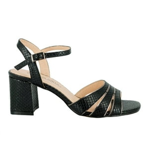 Sandalia De Vestir Irazu Negro Alquimia