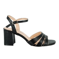 Sandalia De Vestir Irazu Negro Alquimia
