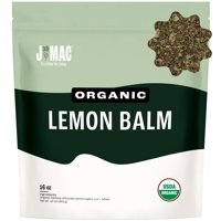 Bálsamo De Limón Orgánico De Hojas Sueltas, 453 G, De Tea J Mac Botanicals