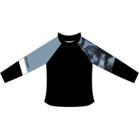 Samia - Polera Niño Protección Uv Gris 8