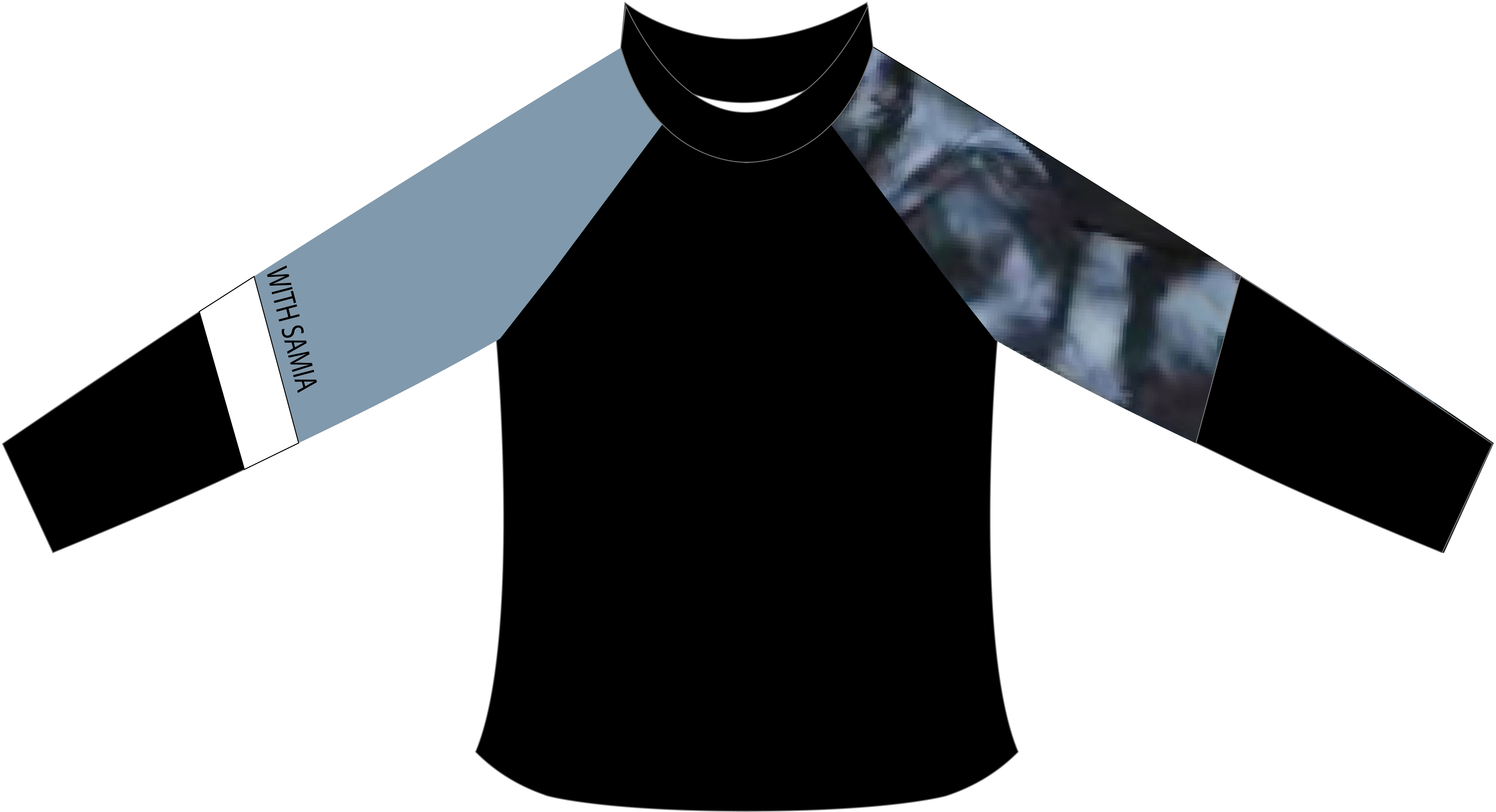 Samia - Polera Niño Protección Uv Gris 8