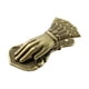 thumbnail image 1 of Vintage en forma de clip de papel de papel de papel de periódico accesorios de cuaderno de metal, pinza de papel de soporte retro del lado de la lectu Bronce, 1 of 5
