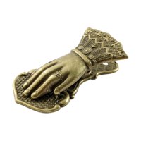 Magideal - Vintage En Forma De Clip De Papel De Papel De Papel De Periódico Accesorios De Cuaderno De Metal, Pinza De Papel De Soporte Retro Del Lado De La Lectu Bronce