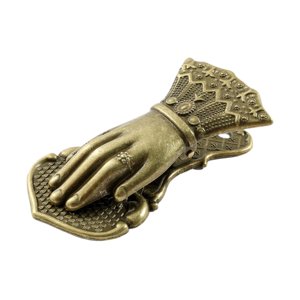 Magideal - Vintage En Forma De Clip De Papel De Papel De Papel De Periódico Accesorios De Cuaderno De Metal, Pinza De Papel De Soporte Retro Del Lado De La Lectu Bronce