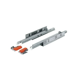 Corredera Oculta Ext. Total Cierre Suave 300Mm 30 Kg Blum