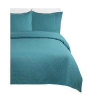 Genérico - Quilt De Verano Dos Plazas Unicolor Fresco E1